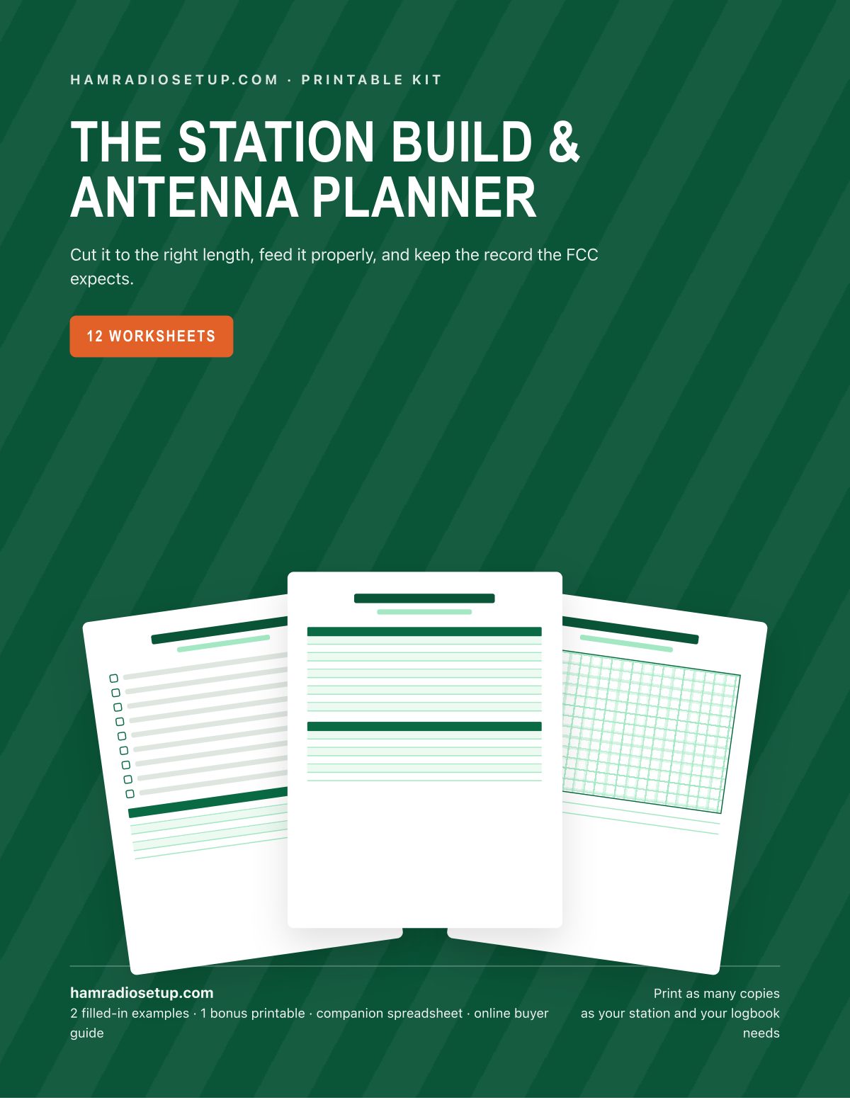 The Station Build & Antenna Planner cover